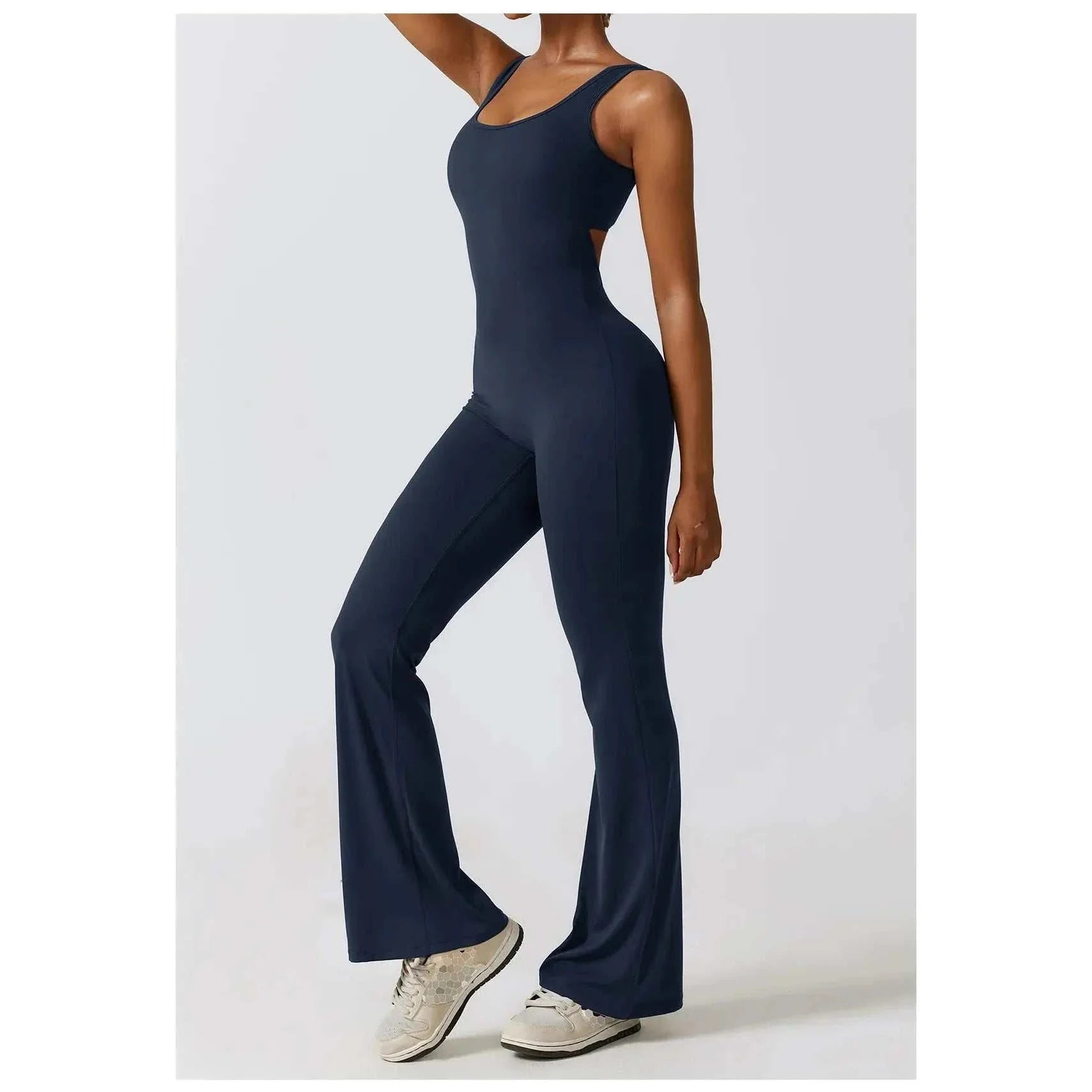 FlareFlex Jumpsuit