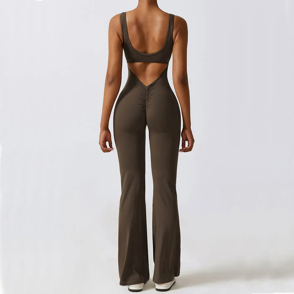 FlareFlex Jumpsuit
