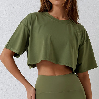 Luxe Crop Tee