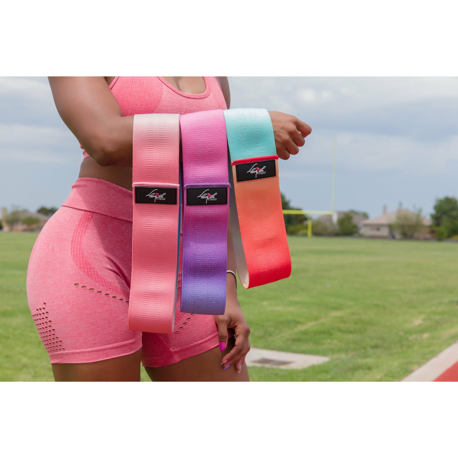 Ombré Single Booty Band Booty Bands 4lorish Fitness, LLC 